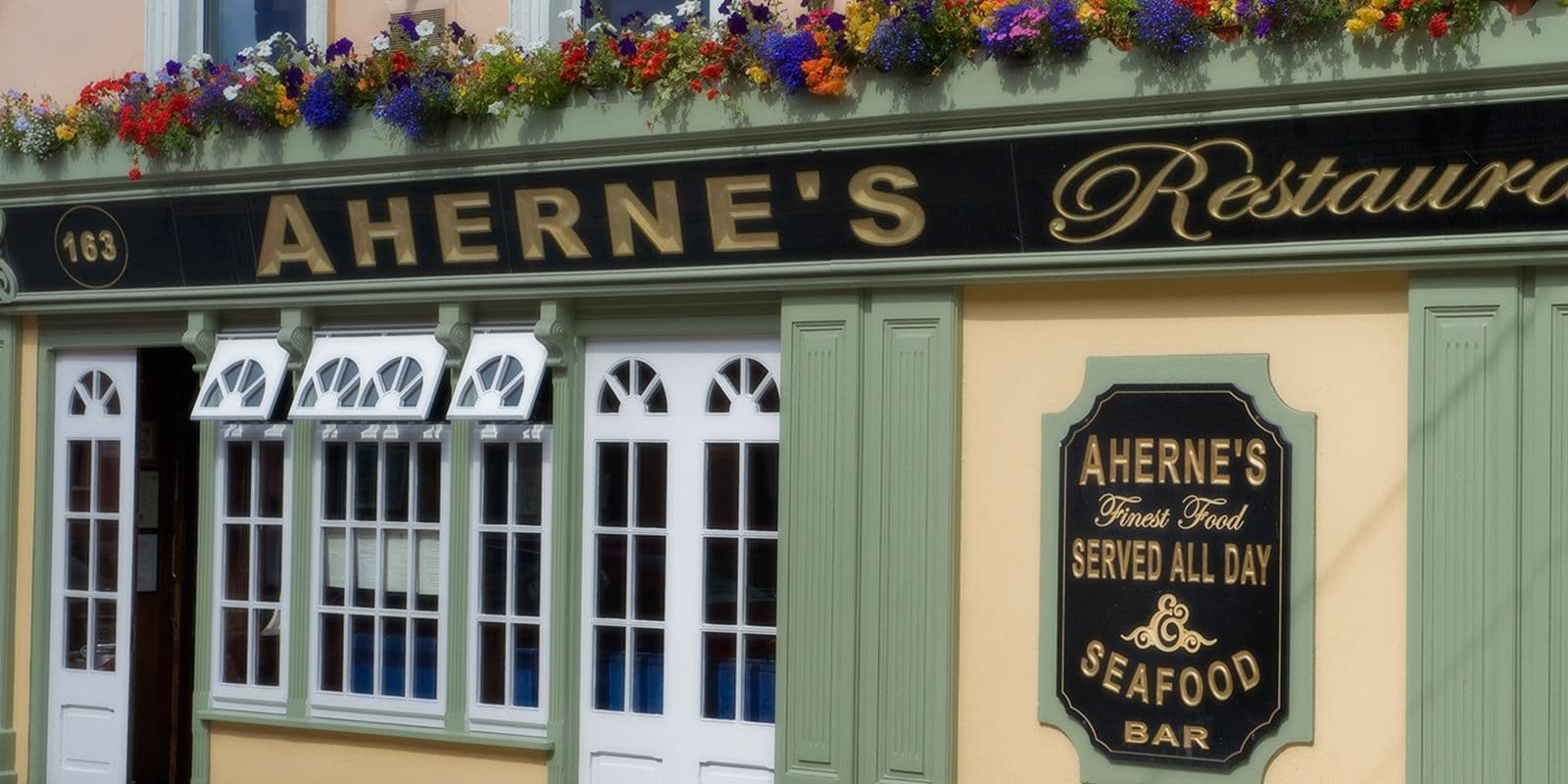 Historic North Main Street in Youghal at Aherne’s